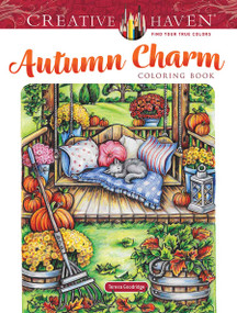 Creative Haven Autumn Charm Coloring Book by Teresa Goodridge, 9780486848518