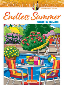 Creative Haven Endless Summer Color by Number by George Toufexis, 9780486848891