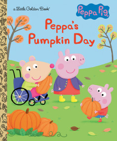 Peppa's Pumpkin Day (Peppa Pig) (A Little Golden Book for Kids and Toddlers) by Courtney Carbone, Zoe Waring, 9780593483756