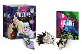 Disney Villains Enamel Pin Set by Mary Strong, 9780762472826
