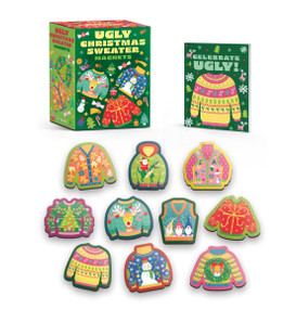 Ugly Christmas Sweater Magnets by Jessie Oleson Moore, Dália Adillon, 9780762484706
