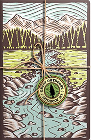Great Outdoors Notebook Set ((Nature Notebooks, Books about the Outdoors)) by Chronicle Books, 9781452170152