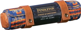 Pendleton Chess & Checkers Set (Travel-Ready Roll-Up Game (Camping Games, Gift for Outdoor Enthusiasts)) by Pendleton Woolen Mills, 9781452172583