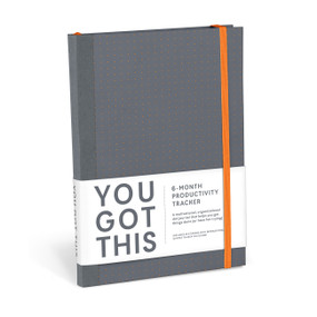 You Got This Journal - A 6-Month Productivity Tracker Dot-Grid Journal by Knock Knock, 9781683491965