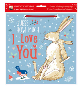 Guess How Much I Love You advent calendar (with stickers) by Flame Tree Studio, 9781839647420