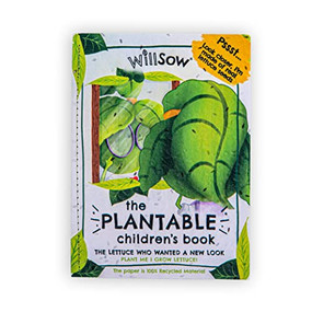 The Lettuce Who Wanted a New Look (Plantable Childrens Book) by Tom Lines, Tom Ward, Tom Willday, 9781916253513