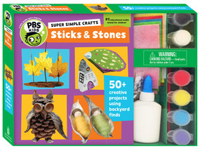 Super Simple Crafts: Sticks and Stones by Editors of PBS KIDS, 9781935703846