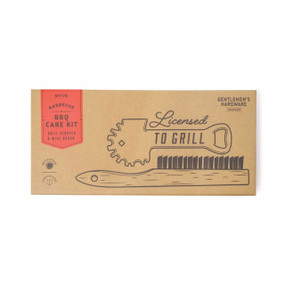 "BBQ Care Kit" Grill Scraper & Wire Brush", GEN778
