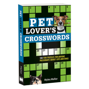 Pet Lover's Crosswords by Myles Mellor, 9781416246626