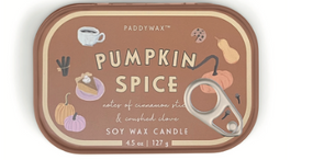 4.5 OZ BISTRO PRINTED TIN - PUMPKIN SPICE, BIS0408