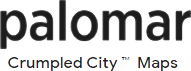 Palomar Crumpled City Maps
